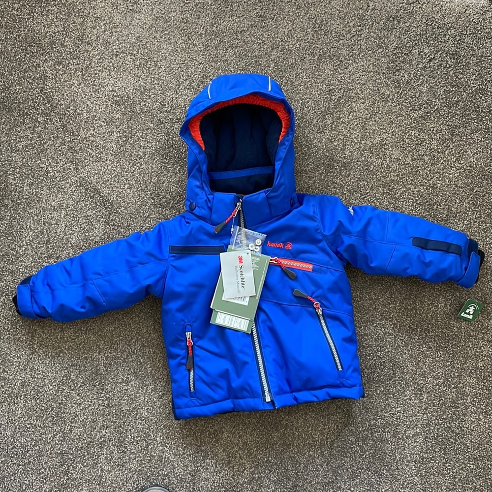 Kamik Zade hooded winter jacket for toddlers